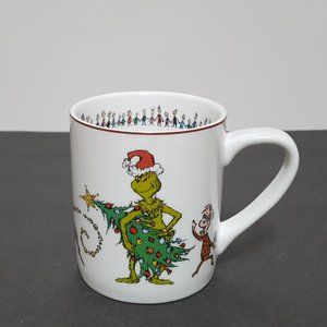 NEW Williams Sonoma Grinch Christmas Tree Mug 14 OZ Porcelain